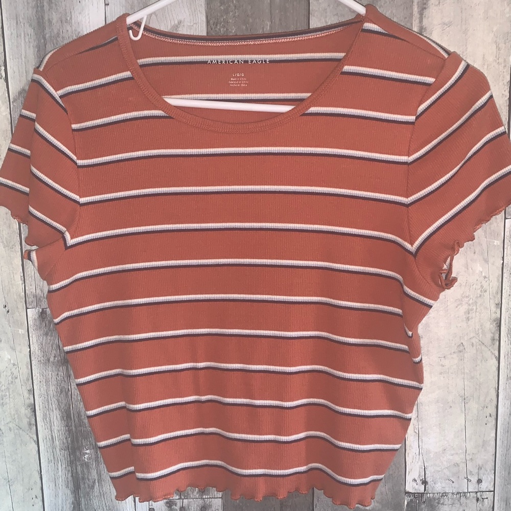 American eagle striped shirt!